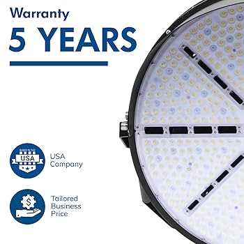 Hyperikon LED Stadium Lights 500W, Outdoor Arena LED Flood